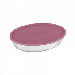 ASSADEIRA OVAL COM TAMPA PLÁSTICA MARINEX 2,4L